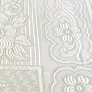 Vintage Farmhouse Beautiful 1960’s Heirloom Matelassé Bedspread Final Sale